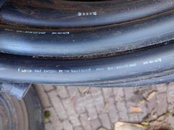 PE-slang: 100 meter PE 100 40x3,7 SDR11 DIN 80/4/75 beschikbaar voor biedingen