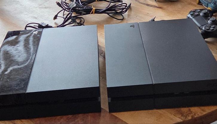 Playstation 4 (PS4) 2 Consoles, 6 Controllers, Games, Spelcomputers en Games, Spelcomputers | Sony PlayStation 4, Slim, Met 2 controllers