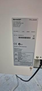 Sharp 80 inch touchscreen PN-L802B Full HD, HDMI, Info@sharp.com, Touchscreen, Onbekend
