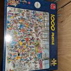 Jan vanhaasteren 1000st op glad ijs, Hobby en Vrije tijd, Denksport en Puzzels, Ophalen of Verzenden, 500 t/m 1500 stukjes, Zo goed als nieuw