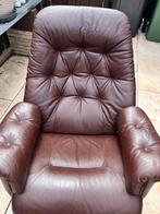 Soderberg Relax Fauteuil Bruin leer, Huis en Inrichting, Ophalen, Zo goed als nieuw, Leer