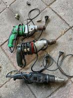 Hitachi en metabo boormachine en een verfbrander, Doe-het-zelf en Verbouw, Gereedschap | Boormachines, Ophalen, Zo goed als nieuw