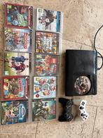 PS3 met 11 Games & 2 Controllers, Spelcomputers en Games, Spelcomputers | Sony PlayStation 3, Phat, Met 2 controllers, Gebruikt