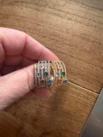 Damesringen nieuw  goud en zilverkleur ringmaat 18, Verzenden, Nieuw