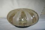 Vintage plafondlamp, Huis en Inrichting, Lampen | Plafondlampen, Gebruikt, Ophalen of Verzenden, Glas