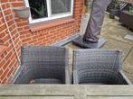 Rotan Tuinstoelen - Set van 4, Ophalen of Verzenden, Gebruikt, Rotan