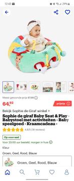 Sophie de giraf baby seat and play donut, Ophalen of Verzenden, Zo goed als nieuw