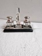 Vintage mooi inktstelletje met thermometer, Antiek en Kunst, Ophalen of Verzenden