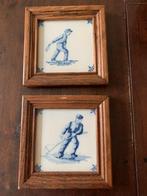 Antieke Makkumer tegels (set), Antiek en Kunst, Antiek | Wandborden en Tegels, Ophalen of Verzenden