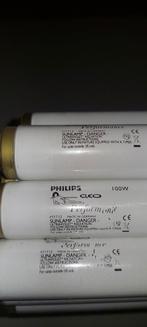 20 philips zonnebank lampen, ongeveer 10 x gebruikt, Ophalen, Zo goed als nieuw