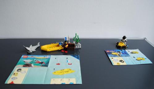 Lego no. 1749: Paravane en lego no. 6555: Sea Hunter vintage, Kinderen en Baby's, Speelgoed | Duplo en Lego, Zo goed als nieuw