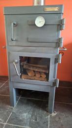 Dik Geurts Houtkachel met oven, Ophalen, Gebruikt, Houtkachel, Vrijstaand