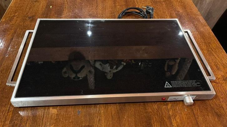 warmhoudplaat caterchef FS45NS, Witgoed en Apparatuur, Contactgrills, Gebruikt, Ophalen