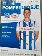 Programmaboekje SC Heerenveen - PSV donderdag 25 april 2024, Verzamelen, PSV, Ophalen of Verzenden, Zo goed als nieuw