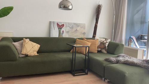 Leolux Faya Lobi Hoekbank & Hocker, Huis en Inrichting, Banken | Complete zithoeken, Zo goed als nieuw, Ophalen