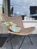 Mooie Tuinstoel - Riet/Rotan, Huis en Inrichting, Stoelen, Ophalen, Twee, Bruin, Riet of Rotan