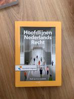 Prof.Mr.C.J. Loonstra - Hoofdlijnen Nederlands recht, Boeken, Studieboeken en Cursussen, Prof.Mr.C.J. Loonstra, Ophalen of Verzenden