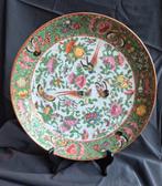 Prachtige Chinese Famille Rose schotel ø 27cm, Ophalen