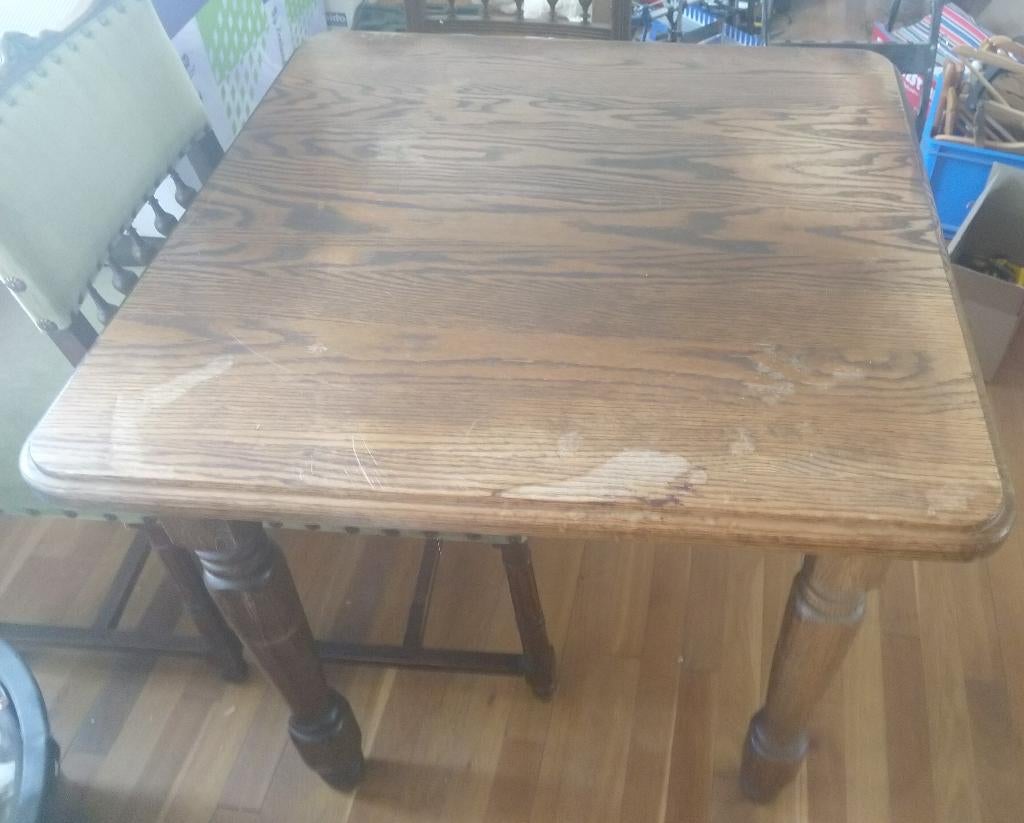 tafel 80 x 80 cm, Gebruikt, 50 tot 100 cm, Vierkant, 75 cm of meer