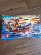 Playmobil piratenroeiboot met hamerhaai 5137, Ophalen of Verzenden, Zo goed als nieuw, Complete set