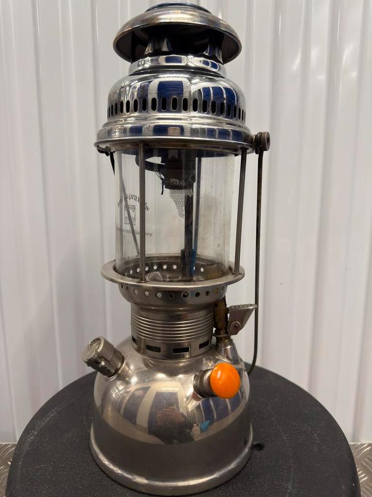 Hipólito H-502 Automatische Petroleumlamp, Antiek en Kunst, Antiek | Lampen, Ophalen of Verzenden