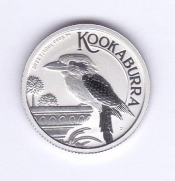 Australië 15 dollars 2022 Kookaburra van 1/10 ounce PLATINA beschikbaar voor biedingen