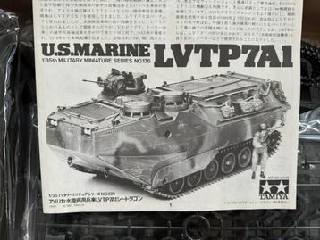 Tamiya 1/35 US Marine LVTP7A1 modelbouwdoos