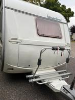 Te koop Beyerland 460 lite Vitesse, Caravans en Kamperen, Caravans, Vast bed, Rondzit, Particulier, Schokbreker