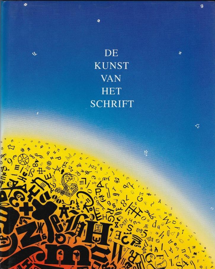 De kunst van het schrift, Boeken, Kunst en Cultuur | Beeldend, Zo goed als nieuw, Ophalen of Verzenden