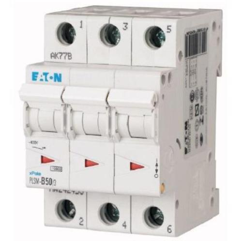 Eaton installatieautomaat plsm-c50/3-mw c 50a 3p 10ka 24247, Hobby en Vrije tijd, Elektronica-componenten, Nieuw, Ophalen of Verzenden