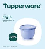 tupperware mixing bowl 1.1 l nu 6.99 euro ! 1.9 l nu 8.99 eu, Huis en Inrichting, Keuken | Tupperware, Nieuw, Schaal, Blauw, Verzenden