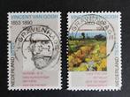 nvph 1442 - 1443 gestempeld Vincent van Gogh 1990, Verzenden, Na 1940, Gestempeld