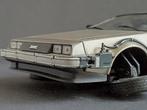 De Lorean Dmc 12 back to the future 1:18 Sunstar Pol, Hobby en Vrije tijd, Modelauto's | 1:18, Zo goed als nieuw, Verzenden