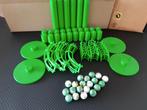 Diverse onderdelen knikkerbaan en 20 knikkers Plus supermark, Plus, Ophalen of Verzenden
