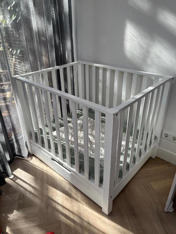 Bopita box wit, Kinderen en Baby's, Boxen, Gebruikt, Rechthoekig, Boxkleed, Ophalen