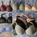 set van 4 zgan BH's Maat 85B en 1 x strappless 80C, Ophalen of Verzenden, Overige kleuren, BH