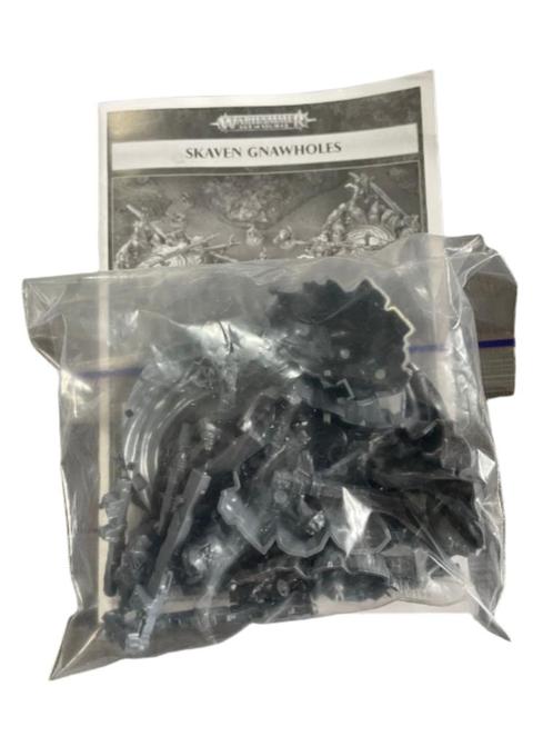 Warhammer Age of Sigmar Skaven Gnawholes, Hobby en Vrije tijd, Wargaming, Zo goed als nieuw, Warhammer, Figuurtje(s), Ophalen of Verzenden