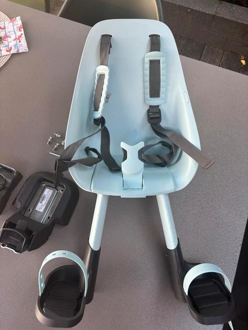 Urban Iki blauw voorzitje / fiets stoeltje baby dreumes, Fietsen en Brommers, Fietsaccessoires | Fietsstoeltjes, Zo goed als nieuw