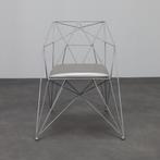 SALE: Geometric Metal Wire Chair, 2000s 10 pcs, Huis en Inrichting, Stoelen, Ophalen, Gebruikt, Overige kleuren, Design
