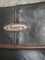 Esprit leren handtas, Ophalen of Verzenden, Gebruikt, Zwart, Handtas