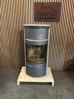 25126 Speksteenkachel Scan 7kW, Ophalen, Gebruikt, Houtkachel, Vrijstaand