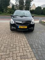 Opel Agila 1.2 16V 69KW 2012 Zwart, Auto's, Voorwielaandrijving, 4 cilinders, 965 kg, Zwart