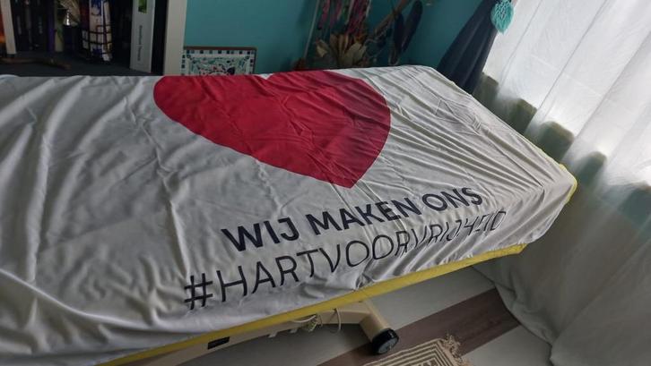 Hart voor Vrijheid - Vlag, Diversen, Vlaggen en Wimpels, Nieuw, Ophalen of Verzenden