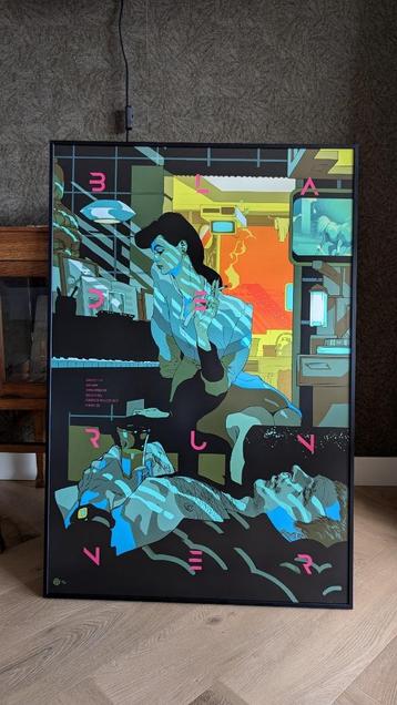 Blade Runner zeefdruk filmposter Tomer Hanuka 28/45 beschikbaar voor biedingen