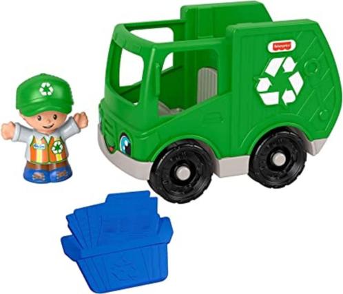 Fisher-Price: Little People Kleine Voertuigen: Recycle Truck, Kinderen en Baby's, Speelgoed | Fisher-Price, Nieuw, Auto of Voertuig