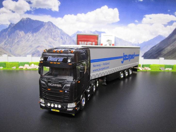 Wsi 01-3586 Barry Beens , Scania S Highline CS20H, Hobby en Vrije tijd, Modelauto's | 1:50, Nieuw, Bus of Vrachtwagen, Wsi, Ophalen