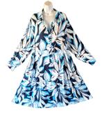 Nieuwe Blauw/Witte MultiColour VERPASS Jurk Mt 52/54, Kleding | Dames, Grote Maten, Verpass, Blauw, Jurk, Nieuw