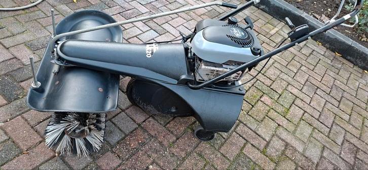 Tielburger TK20 veegmachine, Tuin en Terras, Veegmachines, Gebruikt, Ophalen