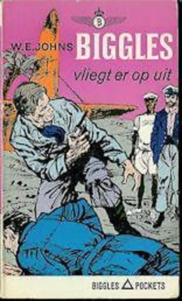 W.E. Johns : Biggles pockets (div. titels, driehoek-serie), Boeken, Avontuur en Actie, Gelezen, Ophalen of Verzenden