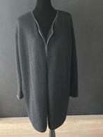Maison Scotch Lang Zwart Wollen Vest maat XL, Kleding | Dames, Truien en Vesten, Ophalen of Verzenden, Zo goed als nieuw, Maat 46/48 (XL) of groter